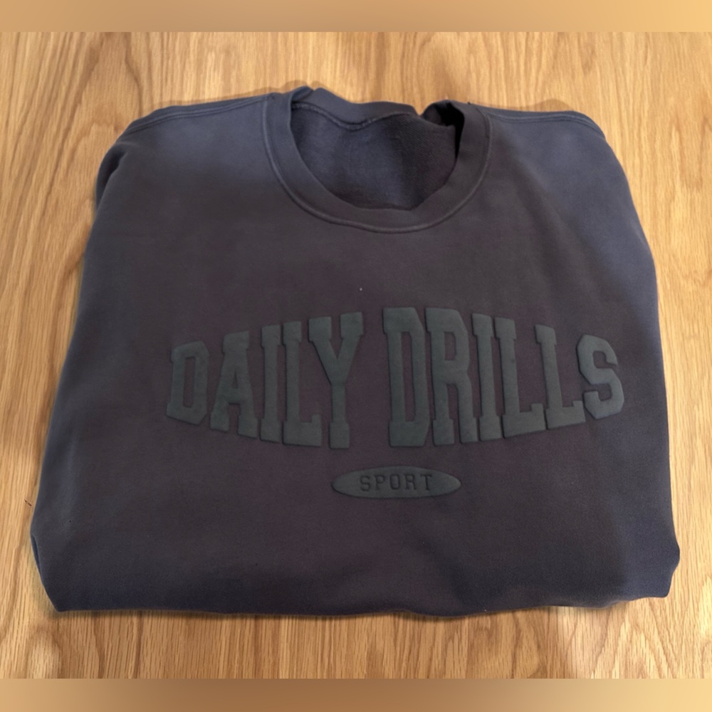 Daily Drills Black Sweatshirt